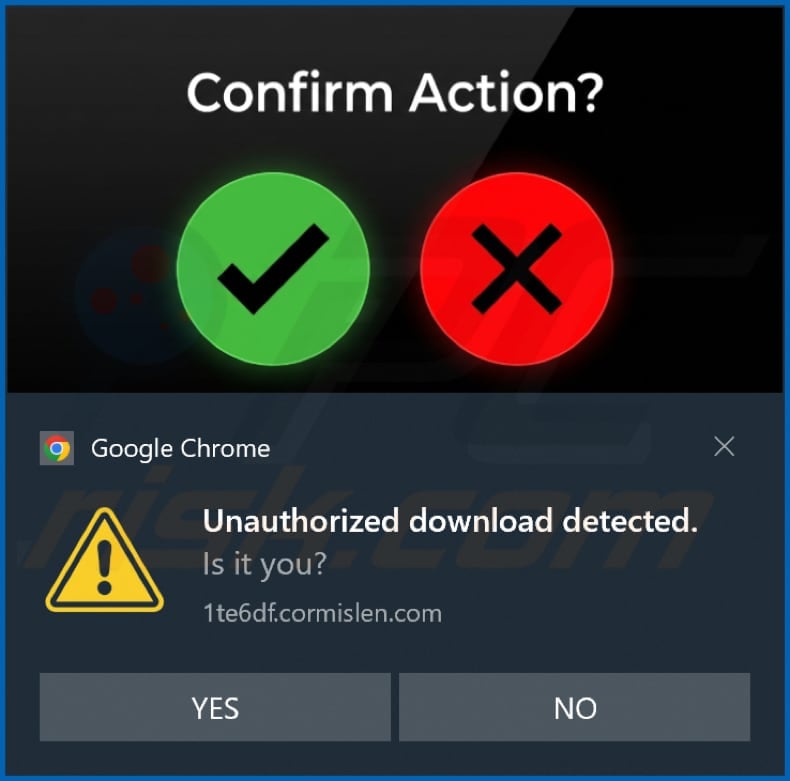 cormislen[.]com notification