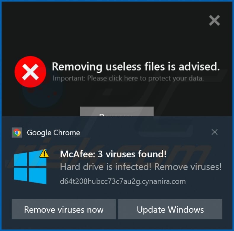 cynanira[.]com notification