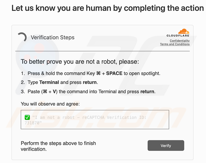Phexia Stealer being distributed using ClickFix scam method