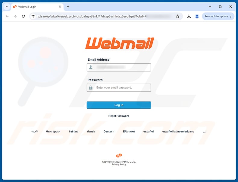 Phishing site promoted via SharePoint Invoice email scam (2026-03-03)
