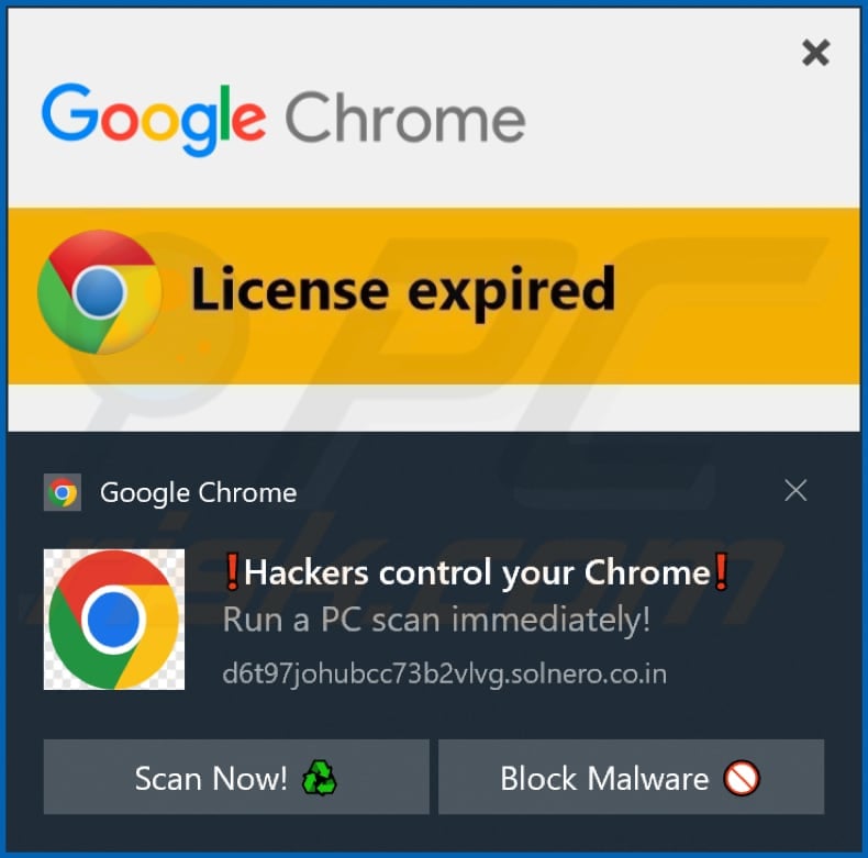 solnero.co[.]in notification