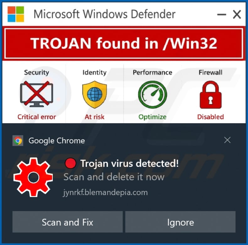 blemandepia[.]com notification