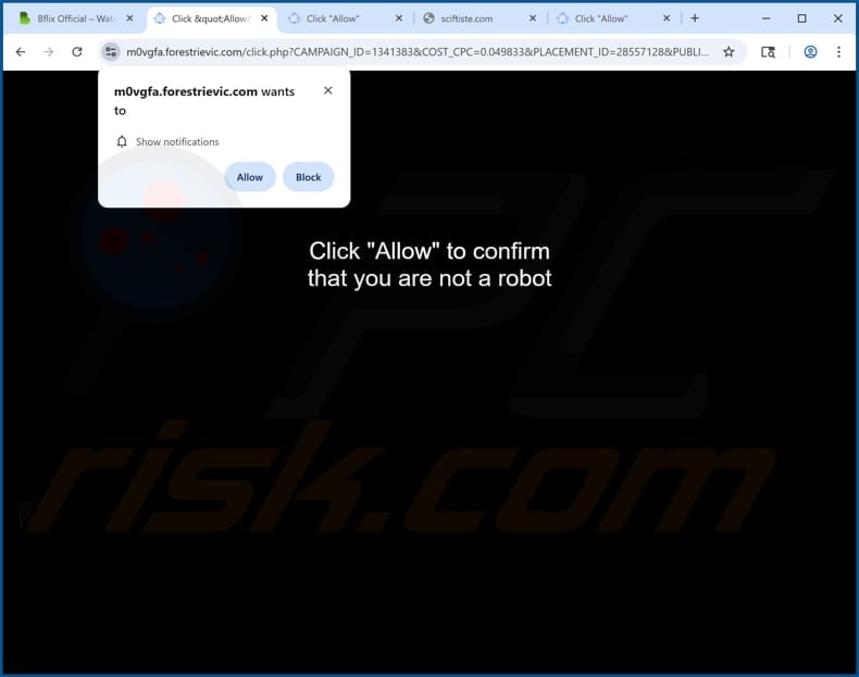 forestrievic[.]com ads