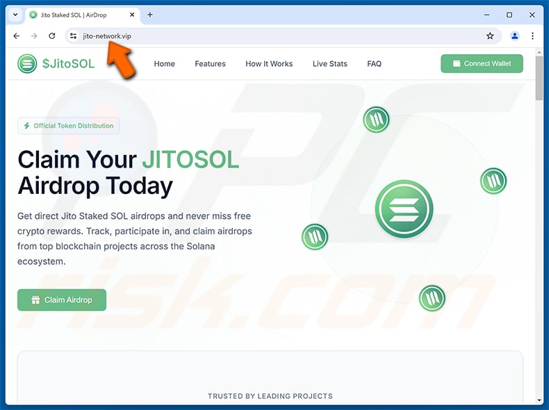 Jito Staked SOL ($JITOSOL) Airdrop Scam