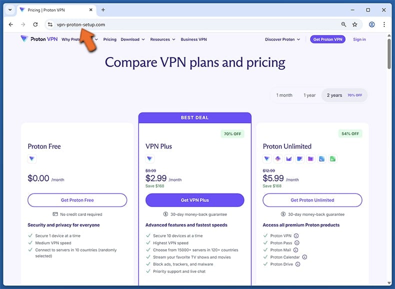 NWHStealer Malware fake website