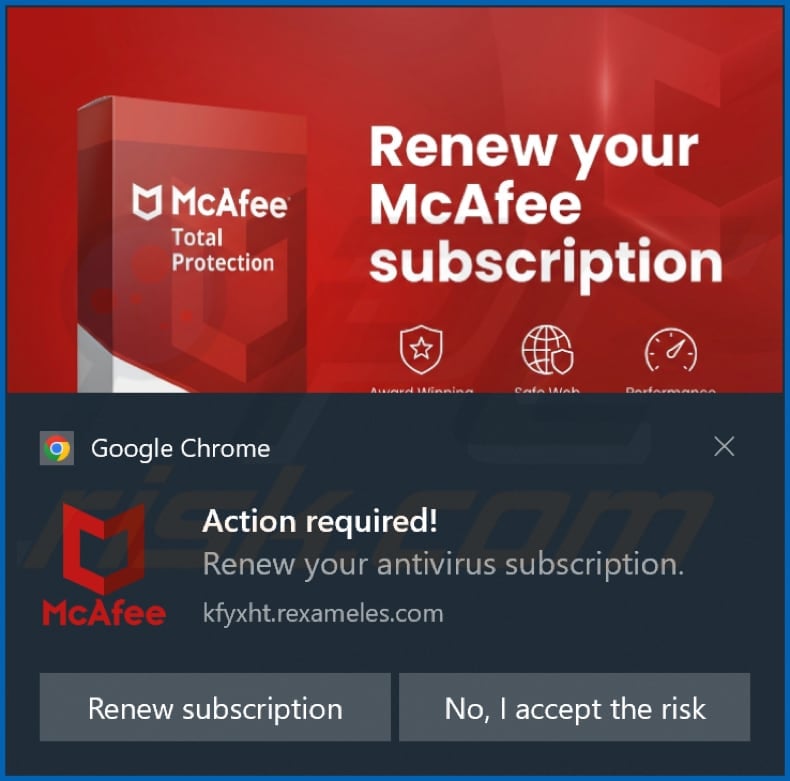 rexameles[.]com notification