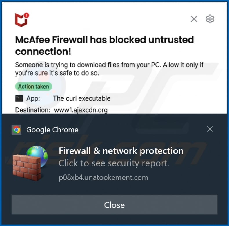 unatookement[.]com notification