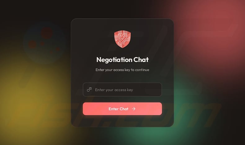 Aur0ra chat website in Tor network