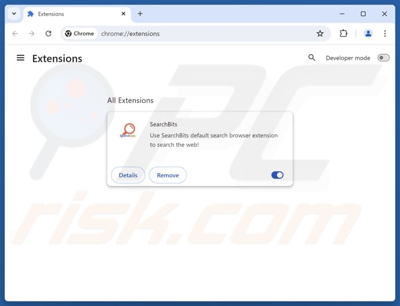 Removing aztcsearch.com related Google Chrome extensions