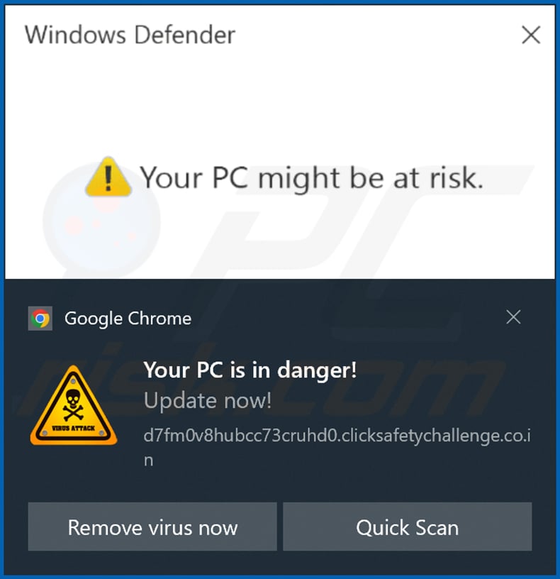 clicksafetychallenge.co[.]in notification