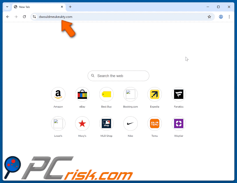 dwouldmeukeukty.com redirects to google.com
