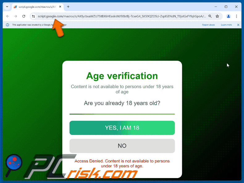 Funds secured email scam redirection site