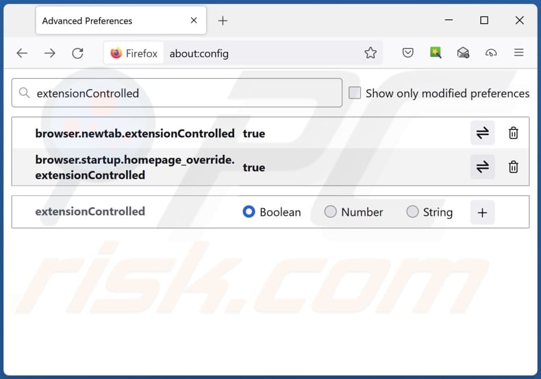 Removing isafe-net.com from Mozilla Firefox default search engine