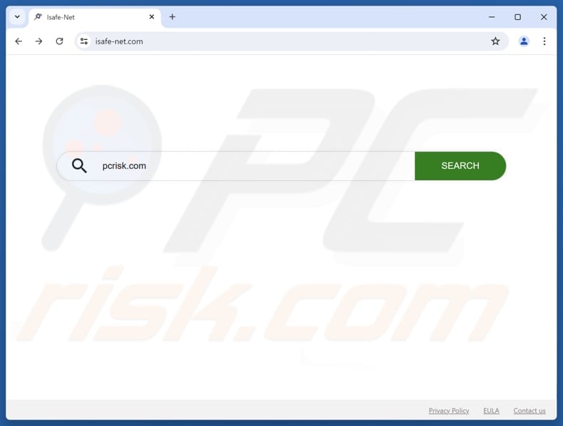 isafe-net.com browser hijacker