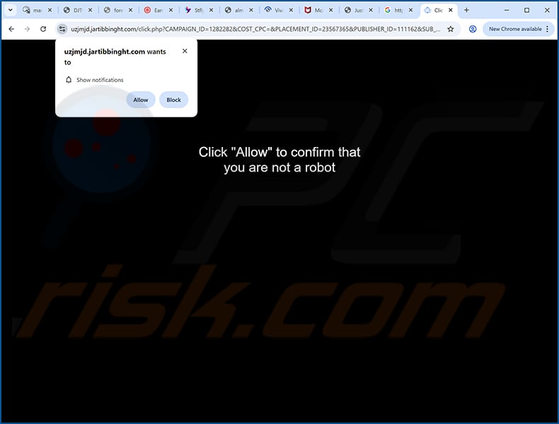 jartibbinght[.]com ads