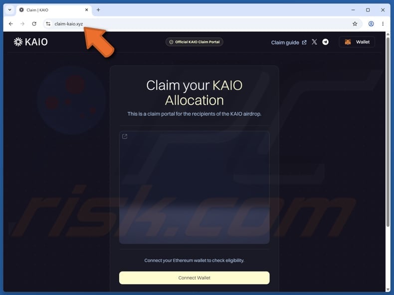 KAIO Allocation scam