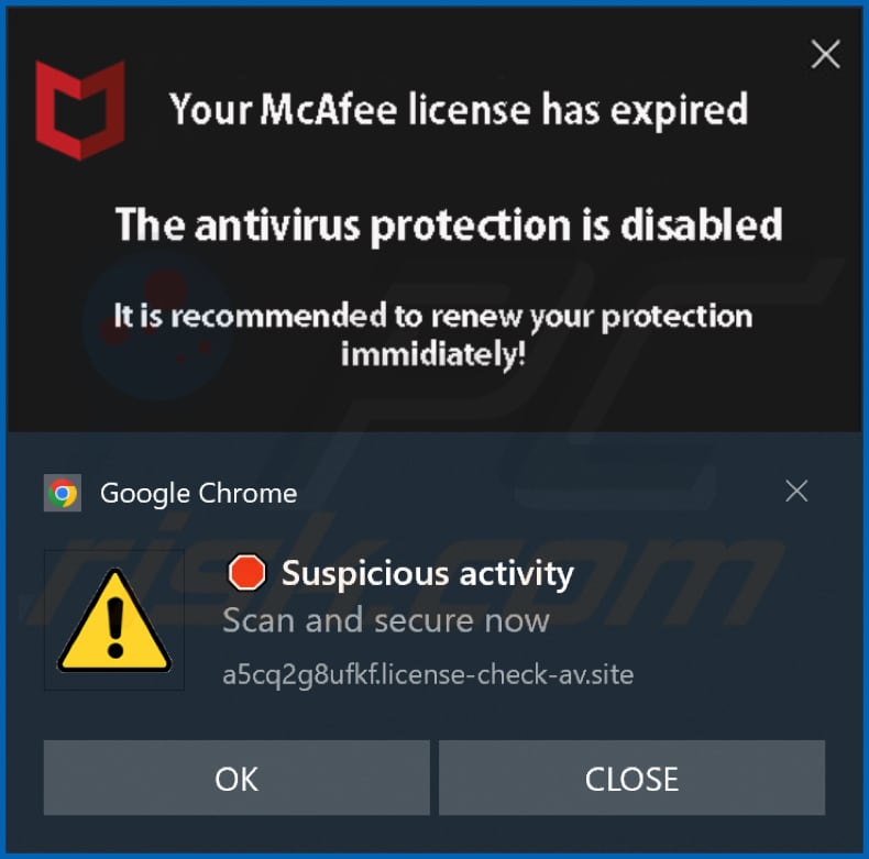 license-check-av[.]site notification