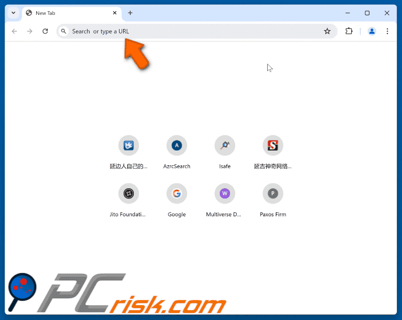 myworkfaze.com redirects to bing.com