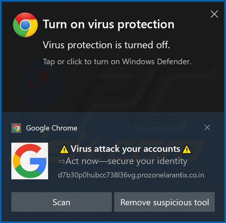 prozonelarantix.co[.]in notification