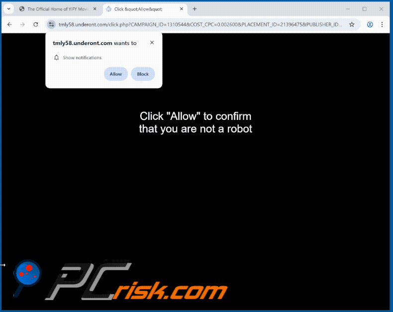 underont[.]com website appearance (GIF)