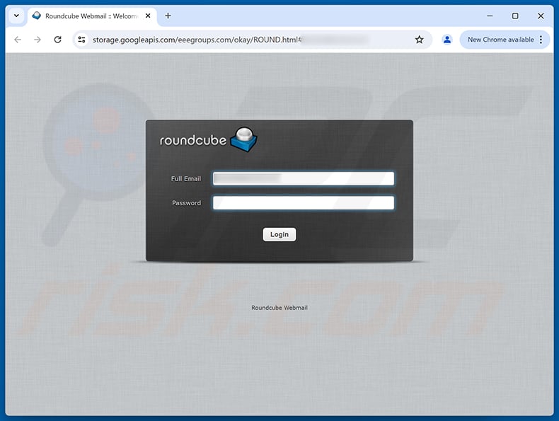 Your Message Is Too Large To Be Delivered phishing page