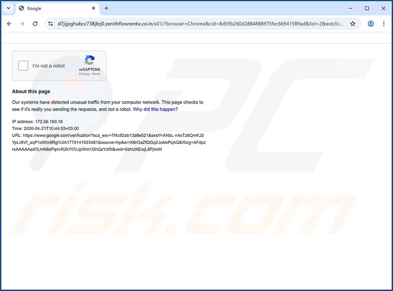 zenithflowrentix.co[.]in ads