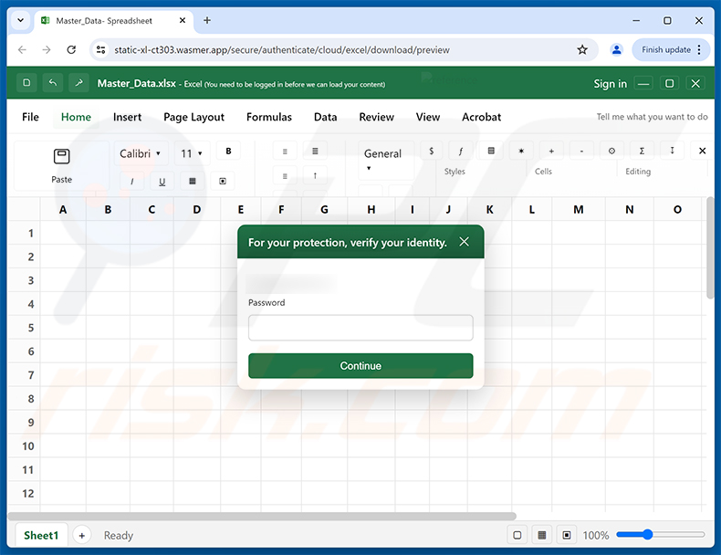 Phishing site promoted via DocuSign - Secure Document Received email scam (2026-06-04)