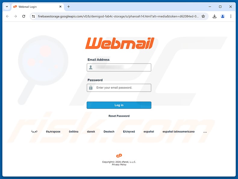 Domain Renewal Reminder phishing page