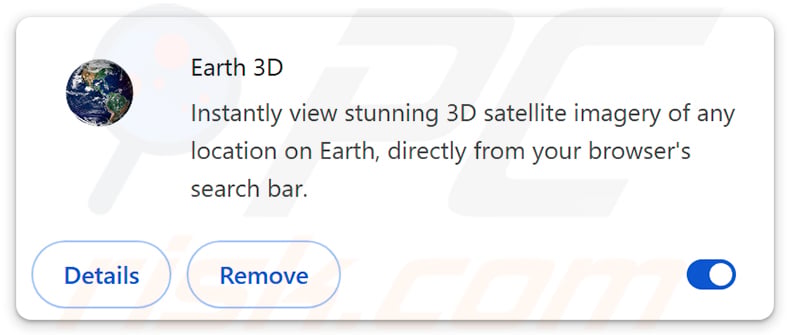 earth3d.net browser hijacker