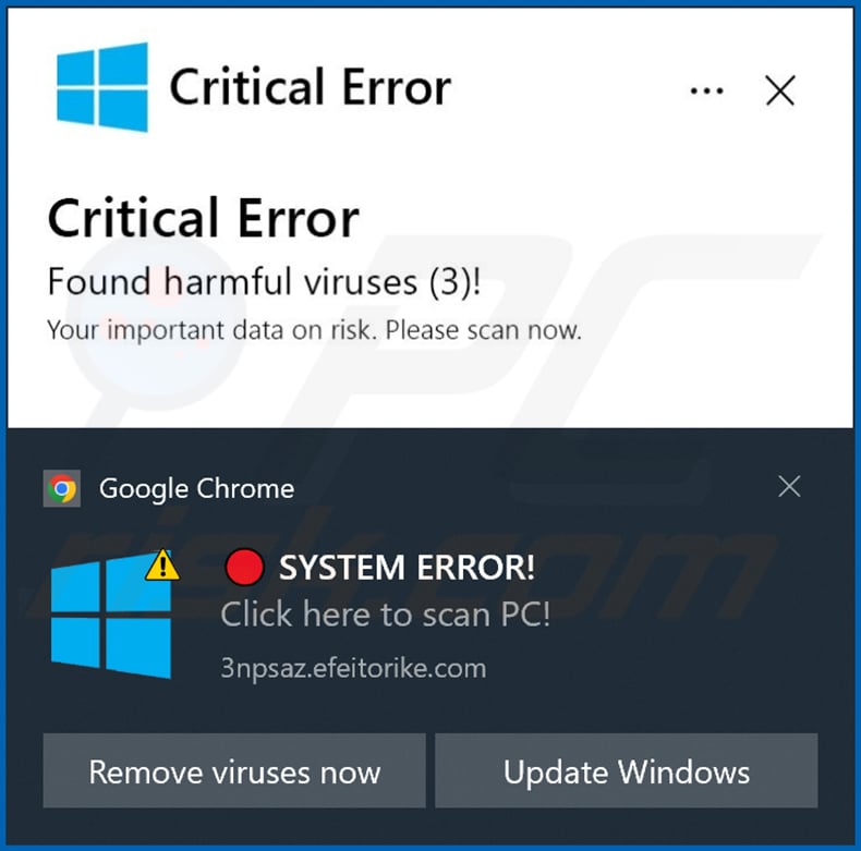 efeitorike[.]com notification