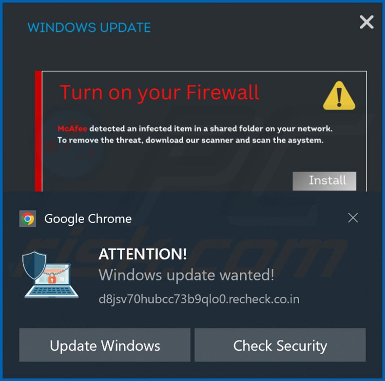 recheck[.]co.in notification