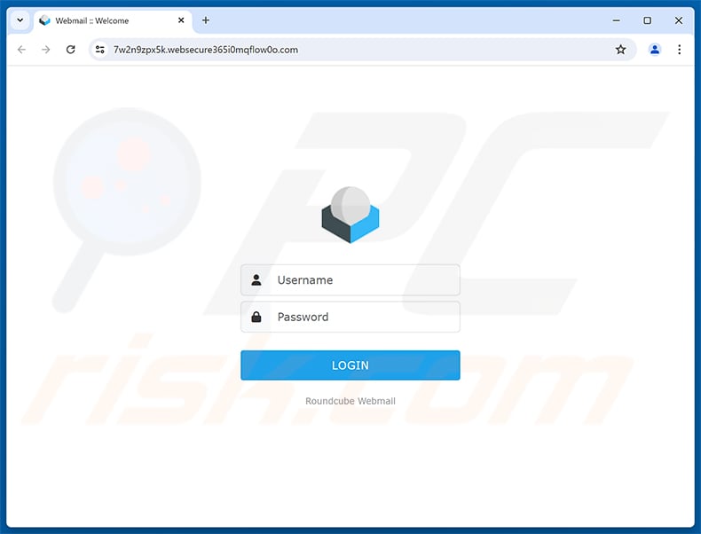 Routine Update Of User Database phishing page