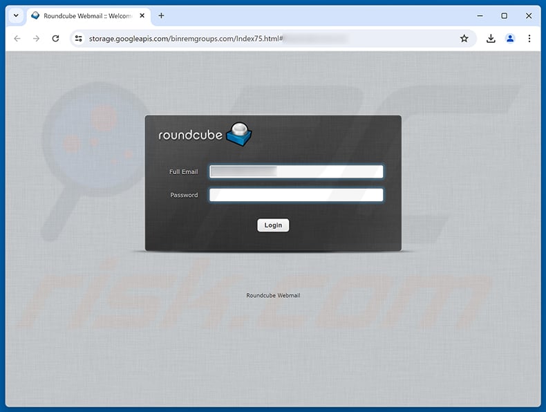 Security Verification - Confirm You're Not A Robot phishing page
