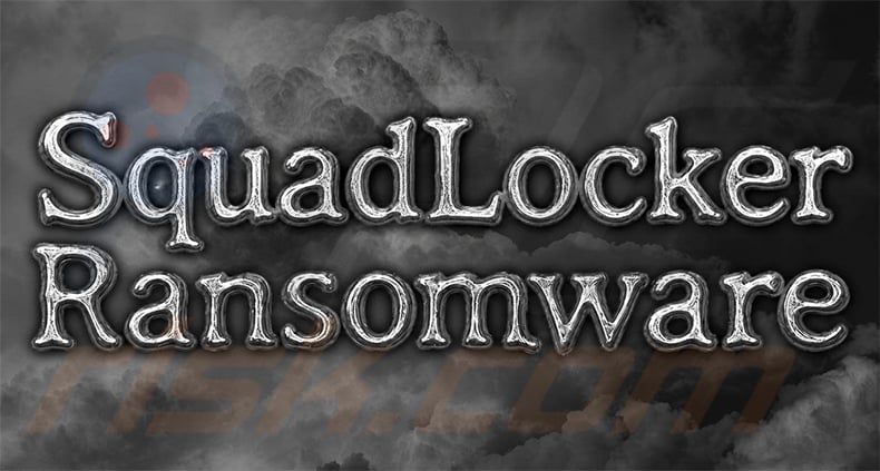 SquadLocker ransomware wallpaper