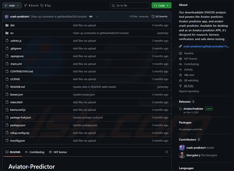 Clipboard Hijacker fake GitHub repository