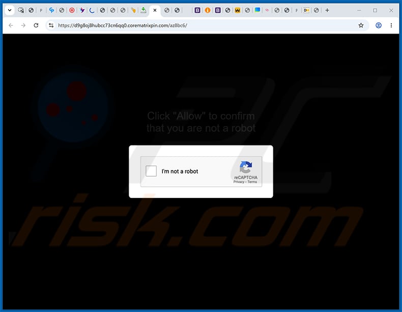 corematrixpin[.]com ads