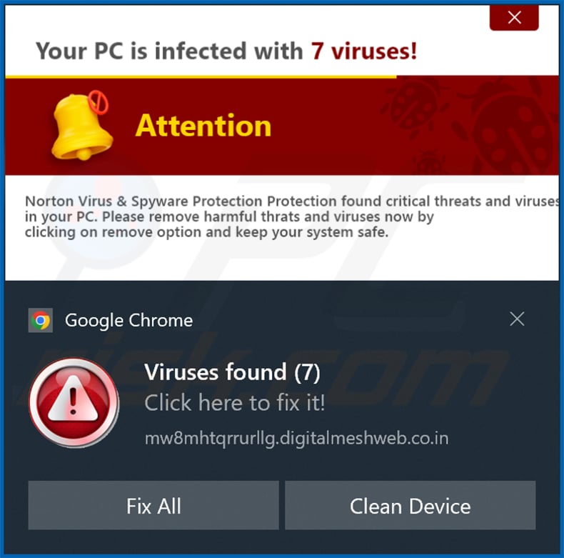 digitalmeshweb[.]co.in notification
