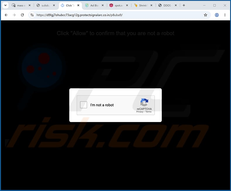 protectsignalarc[.]co.in ads