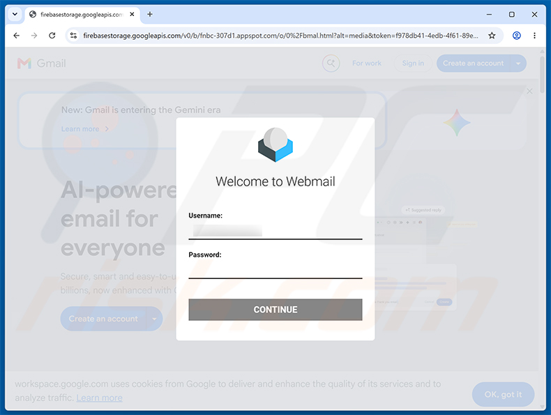 Phishing site promoted via Request To Cancel Your Services Email Scam (2026-07-21)