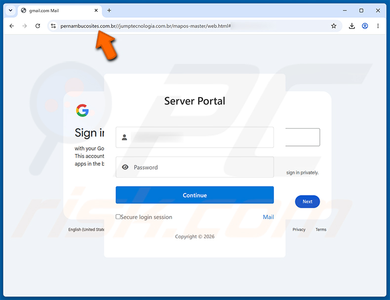 Phishing site promoted via Request To Delete Your Email Scam (2026-07-29)
