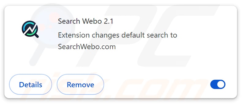 Search Webo (searchwebo.com) browser hijacker