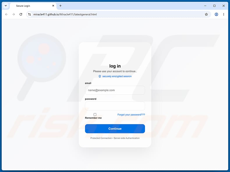 SharePoint - Document Added To Your Workspace phishing page