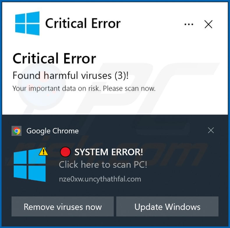 uncythathfal[.]com notification