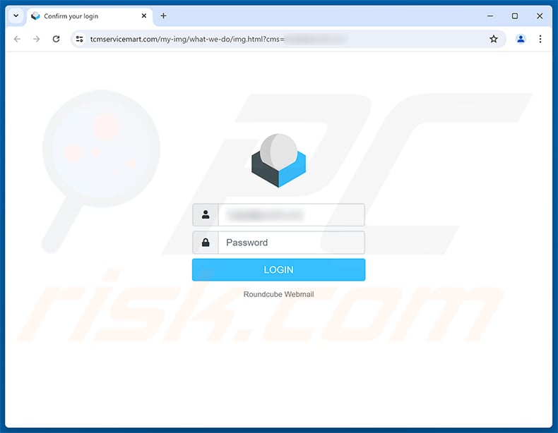 Account Deletion Request Email Scam phishing page