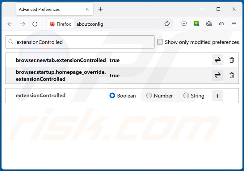Removing astridresearch.com from Mozilla Firefox default search engine