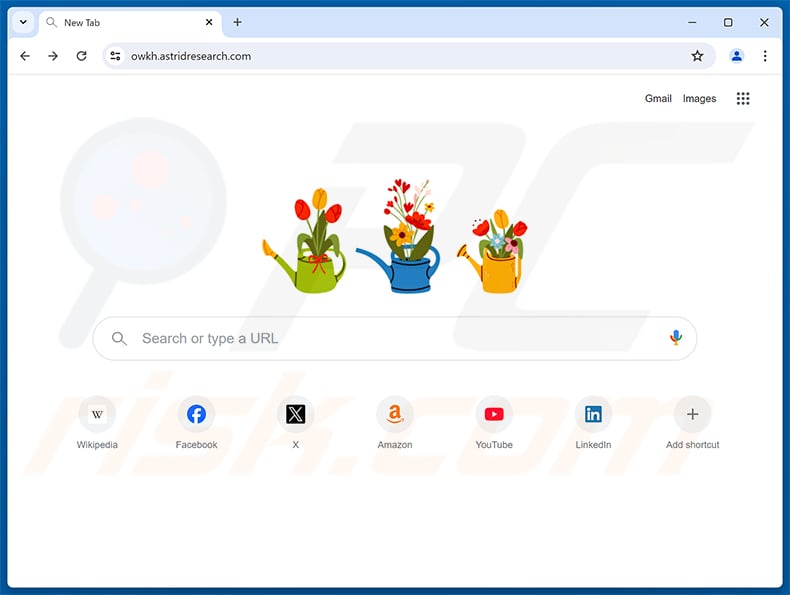astridresearch.com browser hijacker