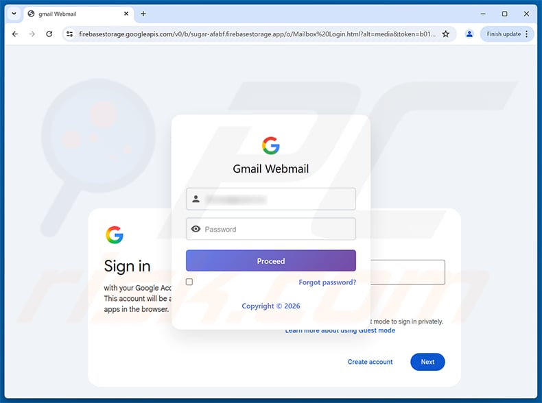 Purchase Order And Proforma Invoice Confirmation Email Scam phishing page