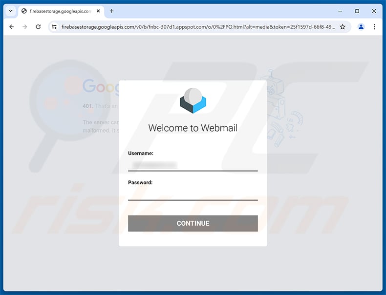 Telstra ID Sign-In Email Scam phishing page