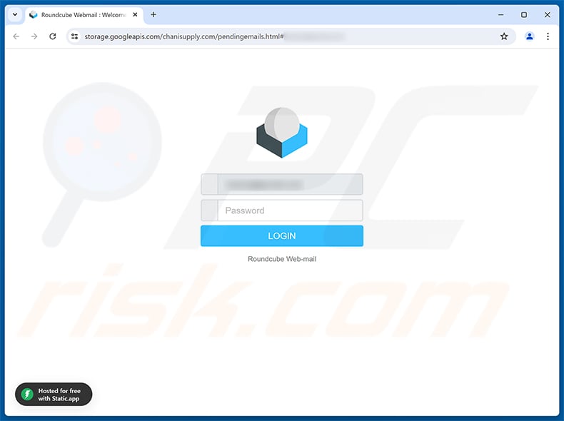 Weekend Security Maintenance Email Scam phishing page